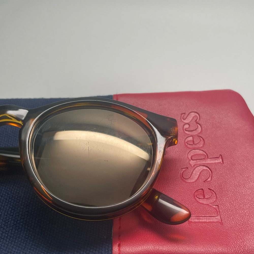 Le Specs Tortoise Pattern Sunglass - image 3